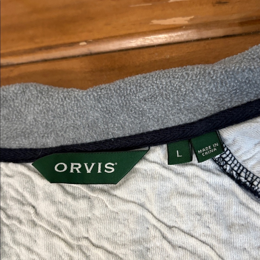 Orvis Navy Lightweight Jacket Size Large - Picture 11 of 12